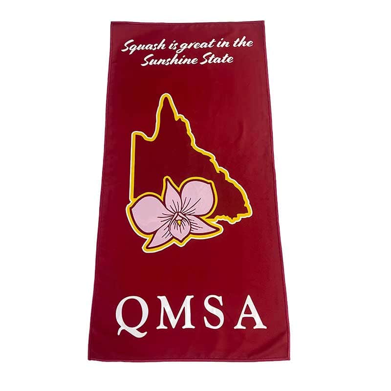 qmsa custom microfibre gym towel