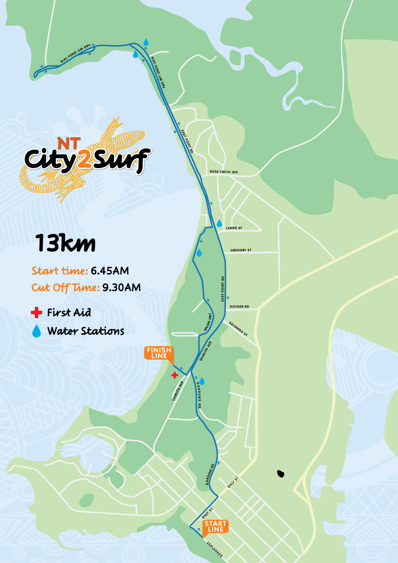 race map 13km web